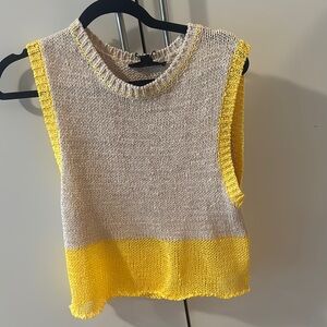 Zara knit top NWT